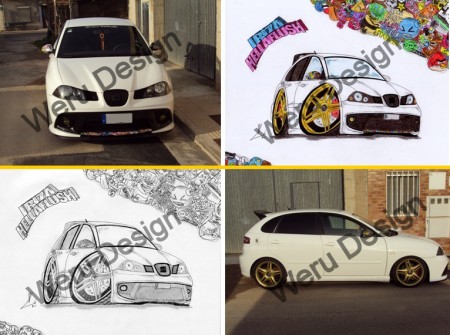 Seat Ibiza Hellaflush JAIRO